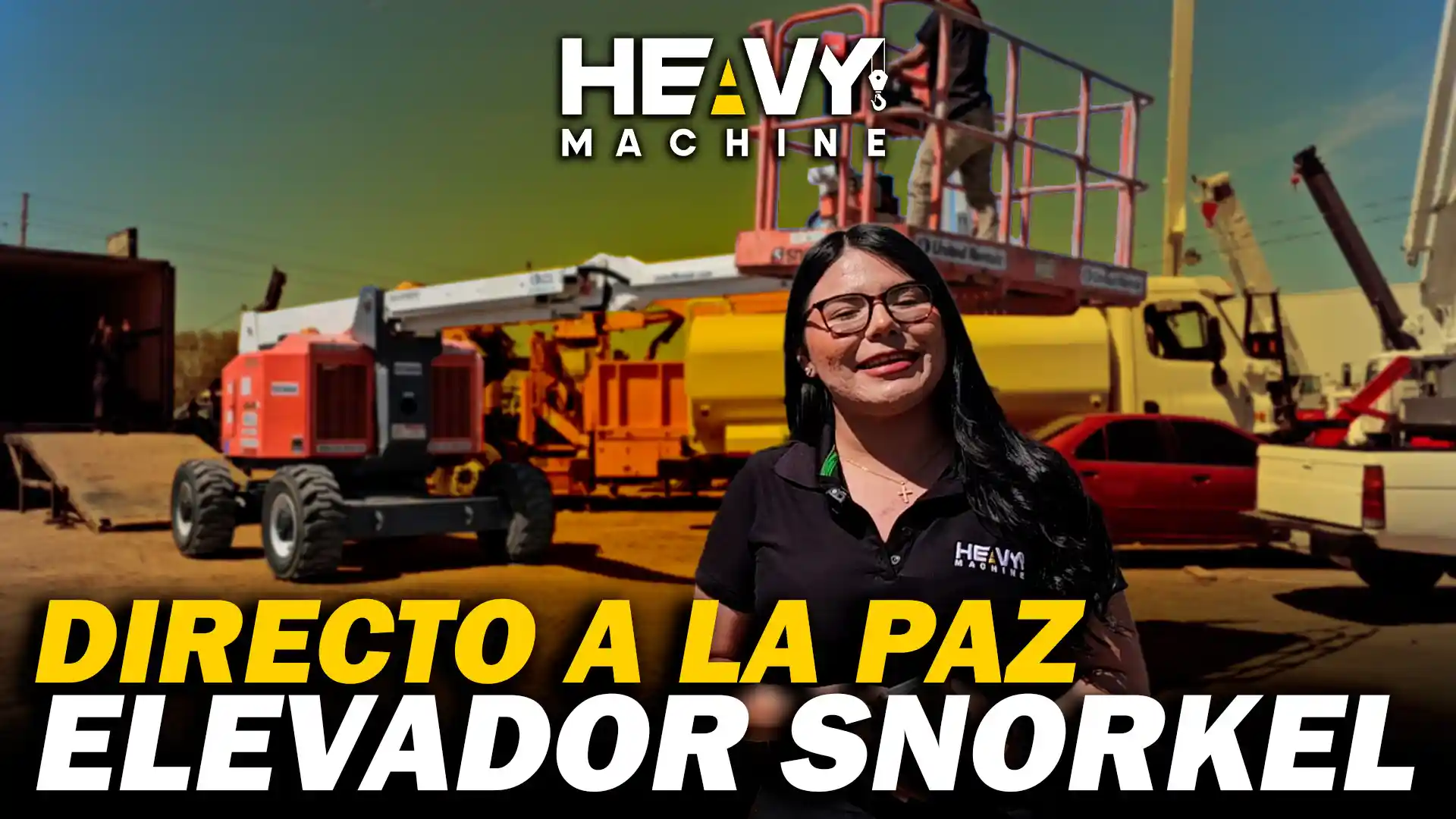 🌊 Entrega en La Paz, Baja California: Elevador Snorkel 2015 directo desde subasta 📦✨