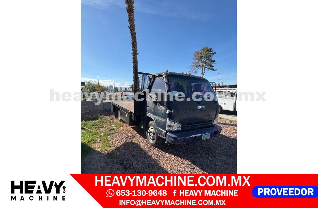 Camión Plataforma 2006 ISUZU npr
