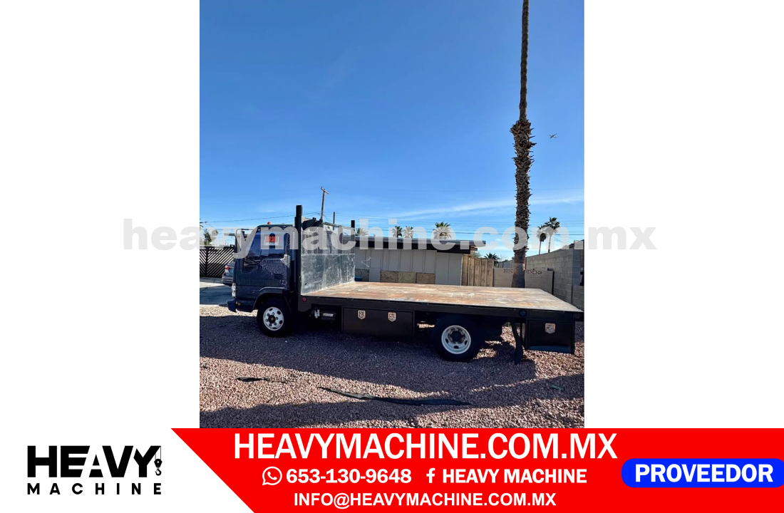 Camión Plataforma 2006 ISUZU npr