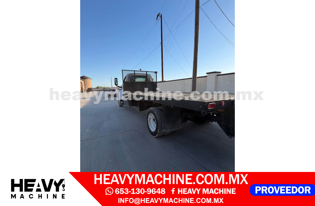 Camión Plataforma 2007 GMC 5500