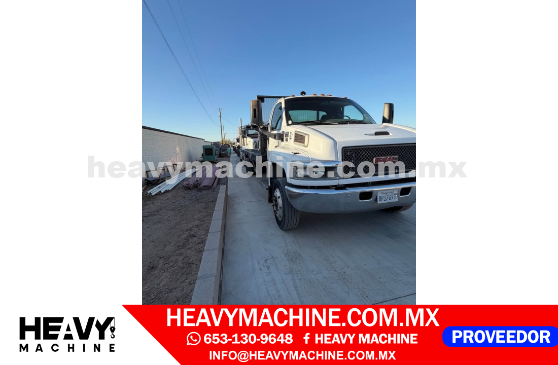Camión Plataforma 2007 GMC 5500