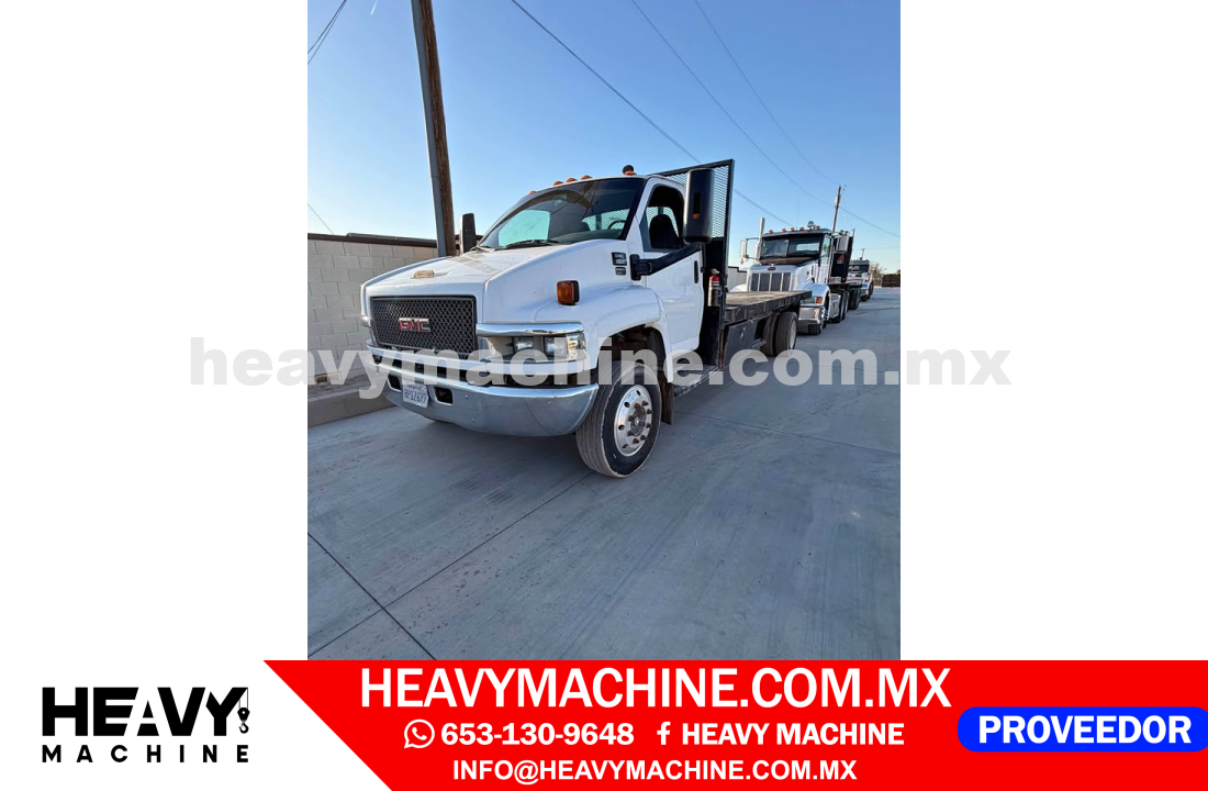 Camión Plataforma 2007 GMC 5500