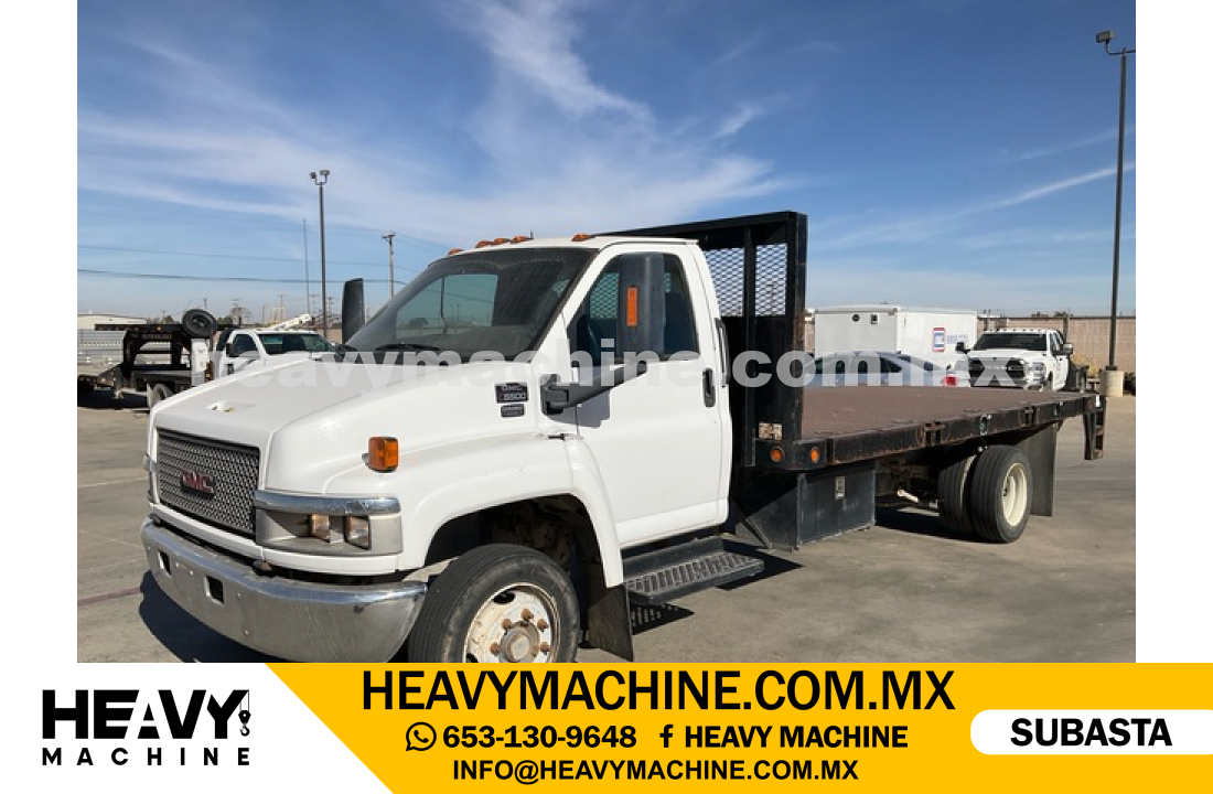 Camión Plataforma 2009 GMC C5500 4x2