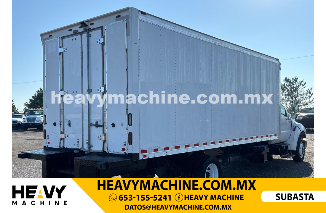 Camión Refrigerados 2013 FORD F650 Super Duty box truck