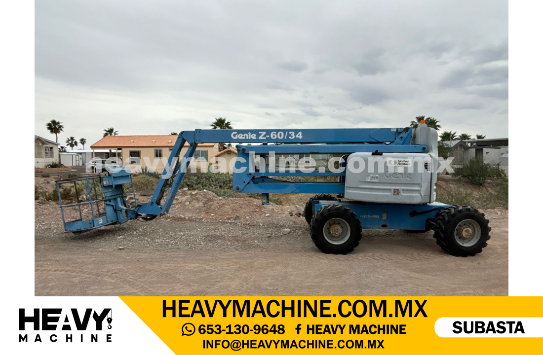 Equipo de elevación Articulado 2002 GENIE Z60-34