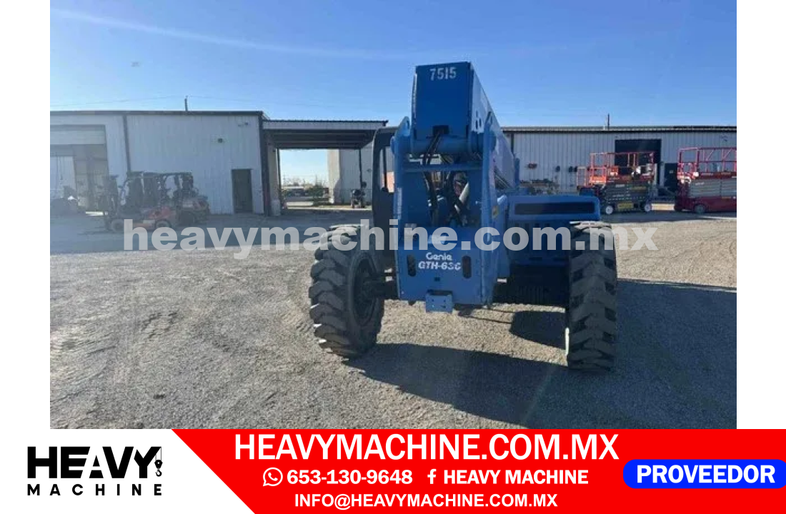 Equipo de elevación Telehandler 2015 GTH636