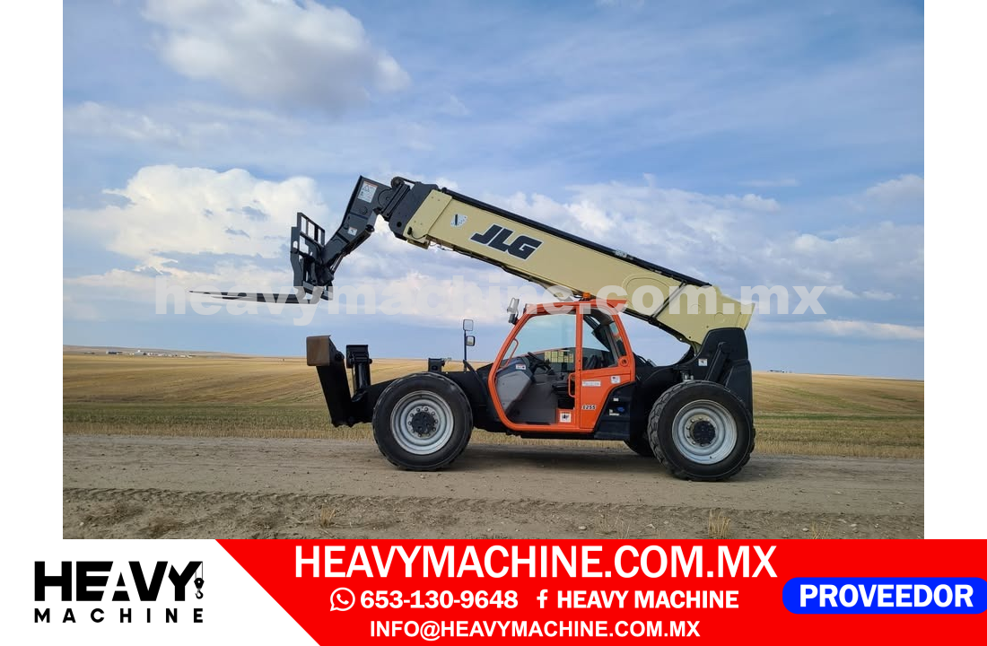 Equipo de elevación Telehandler 2017 JLG 1255
