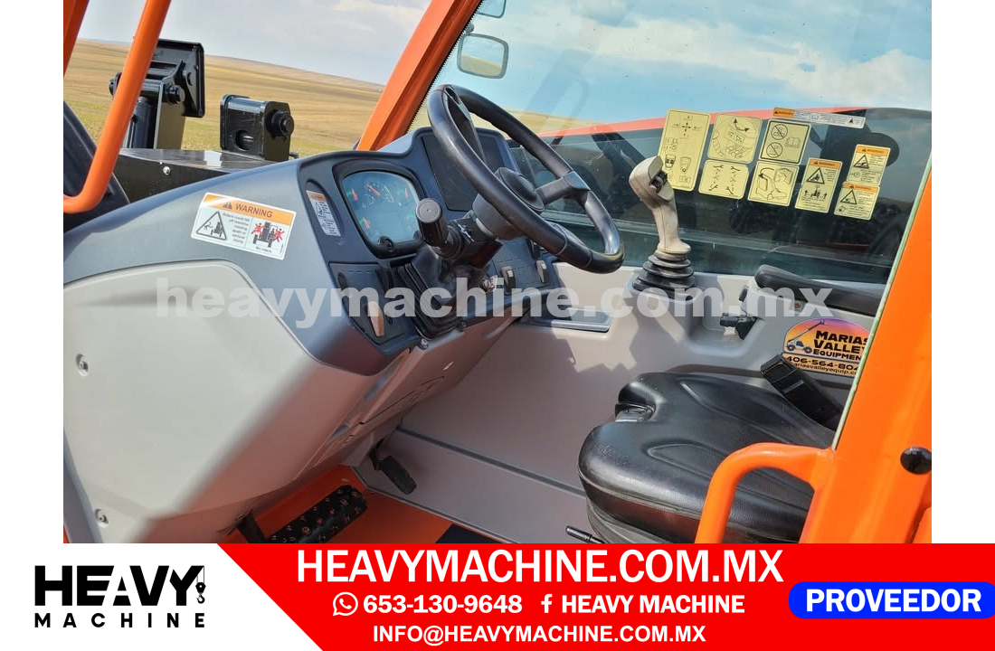Equipo de elevación Telehandler 2017 JLG 1255