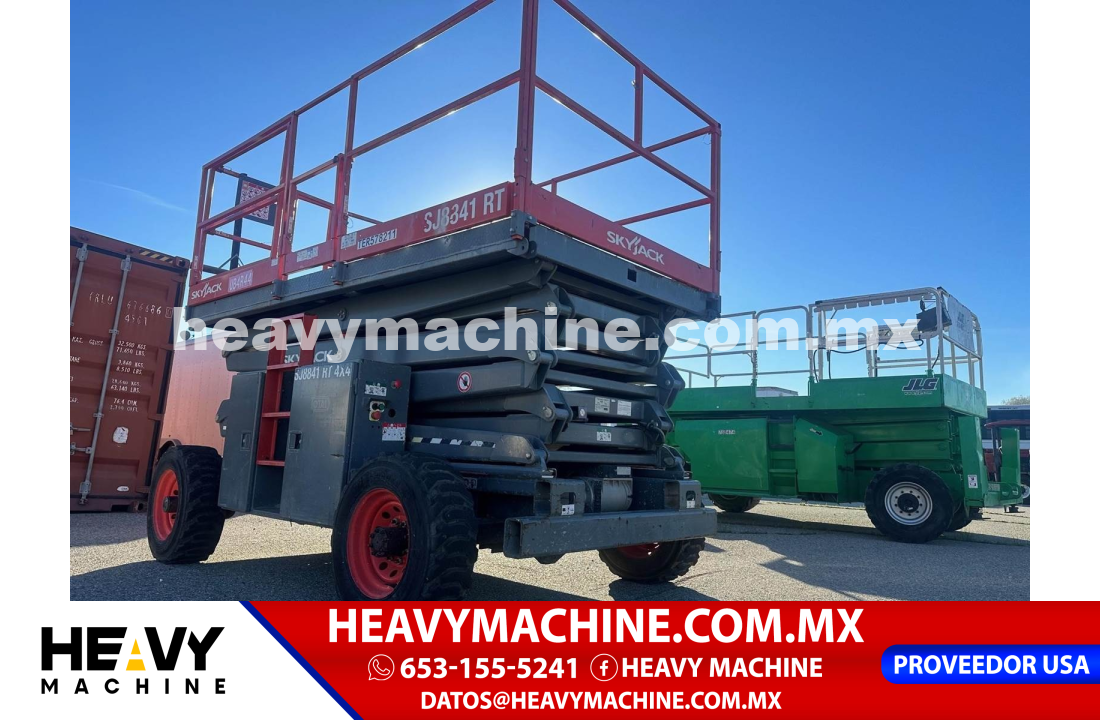 Equipo de elevación Tijera 2016 Sky Jack SJ8841RT