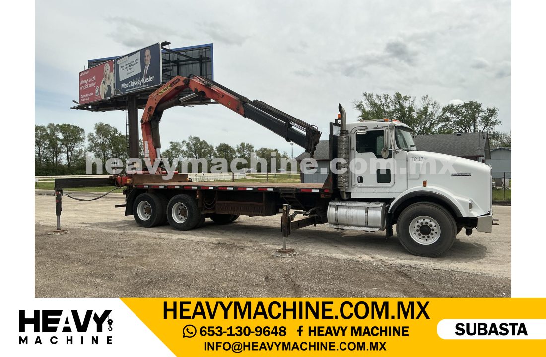 Grúa Articulada 2007 KENWORTH T800