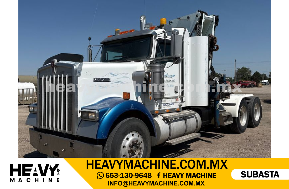 Grúa Articulada 2009 KENWORTH W900