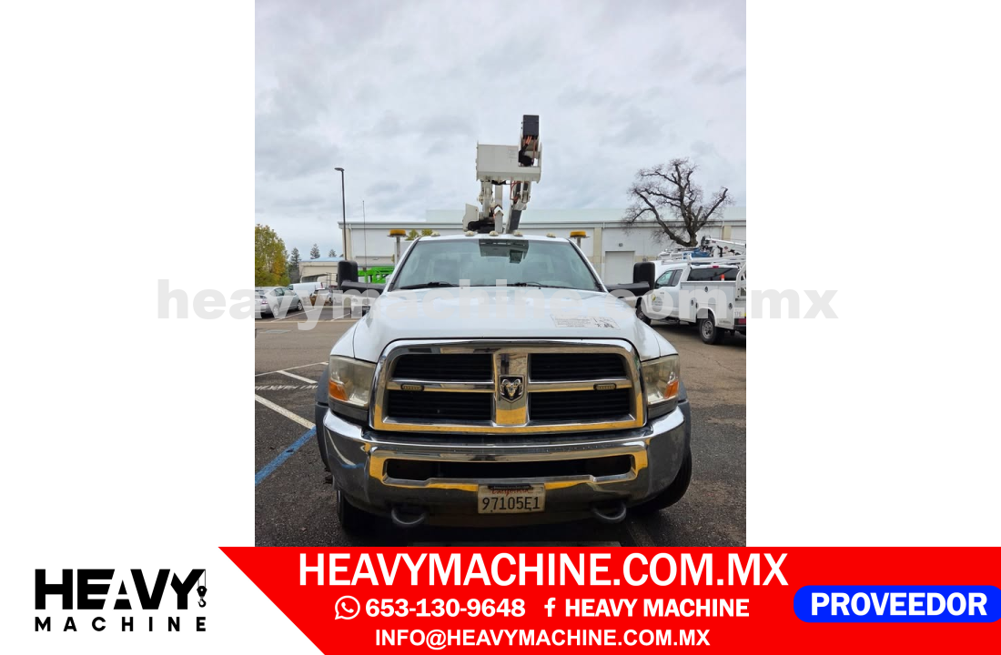 Grúa Canastilla 2012 DODGE 5500