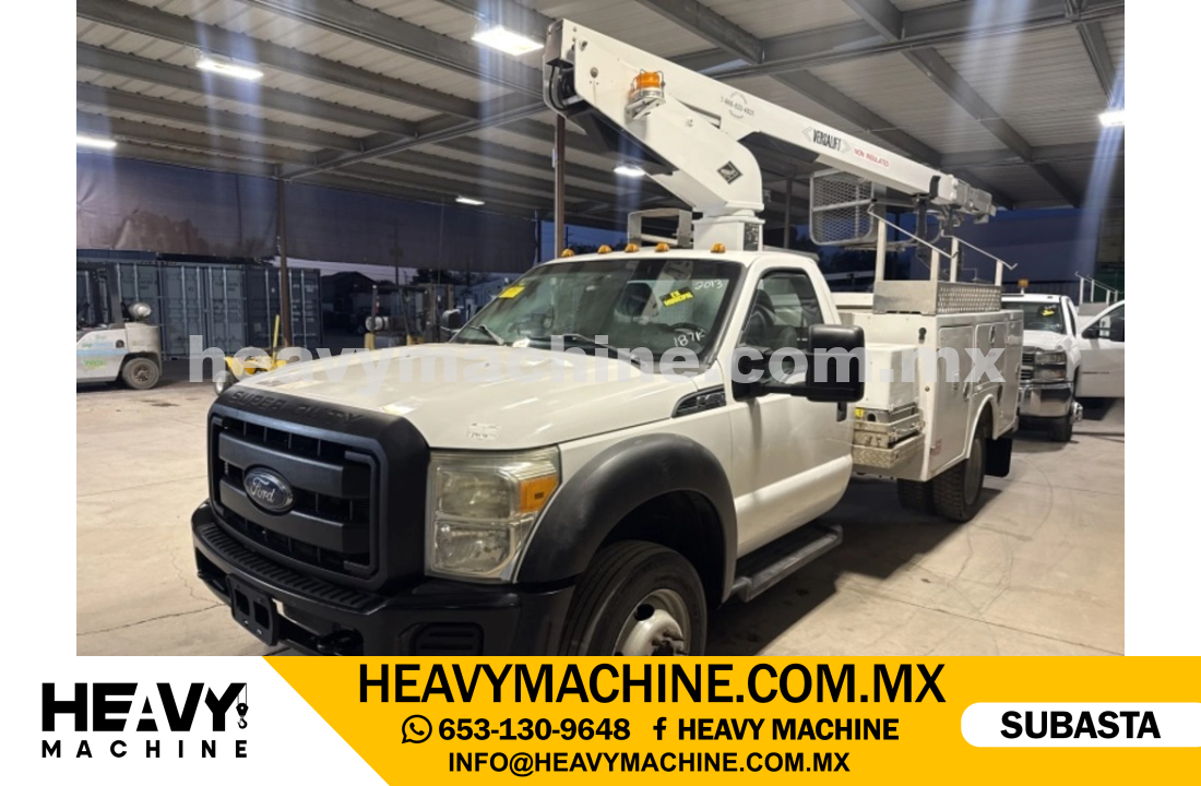 Grúa Canastilla 2013 FORD F450