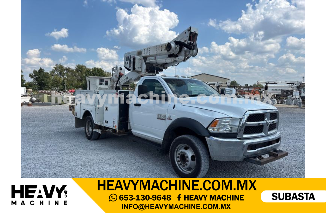 Grúa Canastilla 2015 DODGE RAM 5500