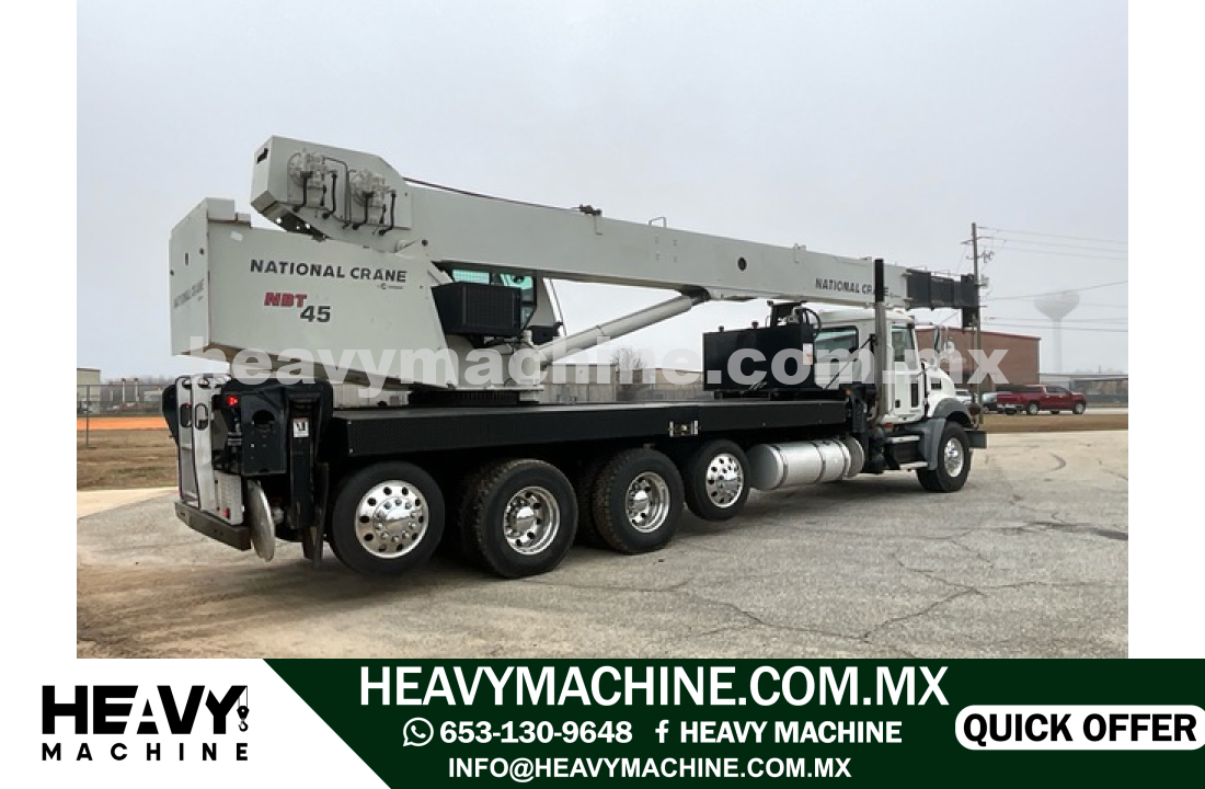 Grúa Titán 2010 MACK GU813