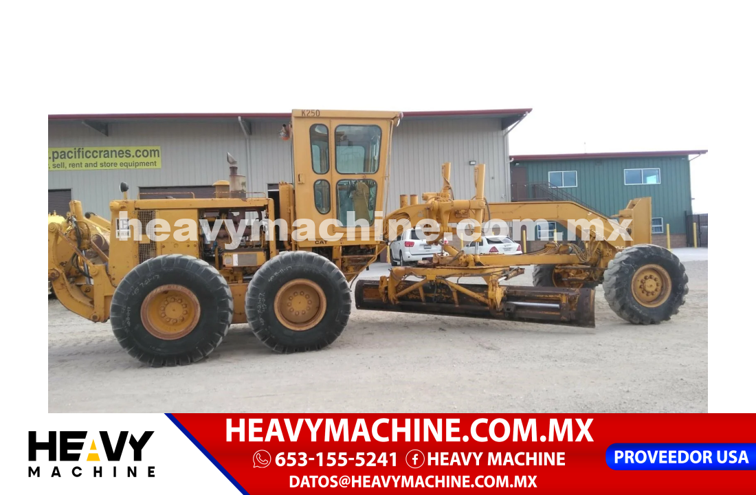 Maquinaria Pesada Motoconformadora 1979 Caterpillar 14G