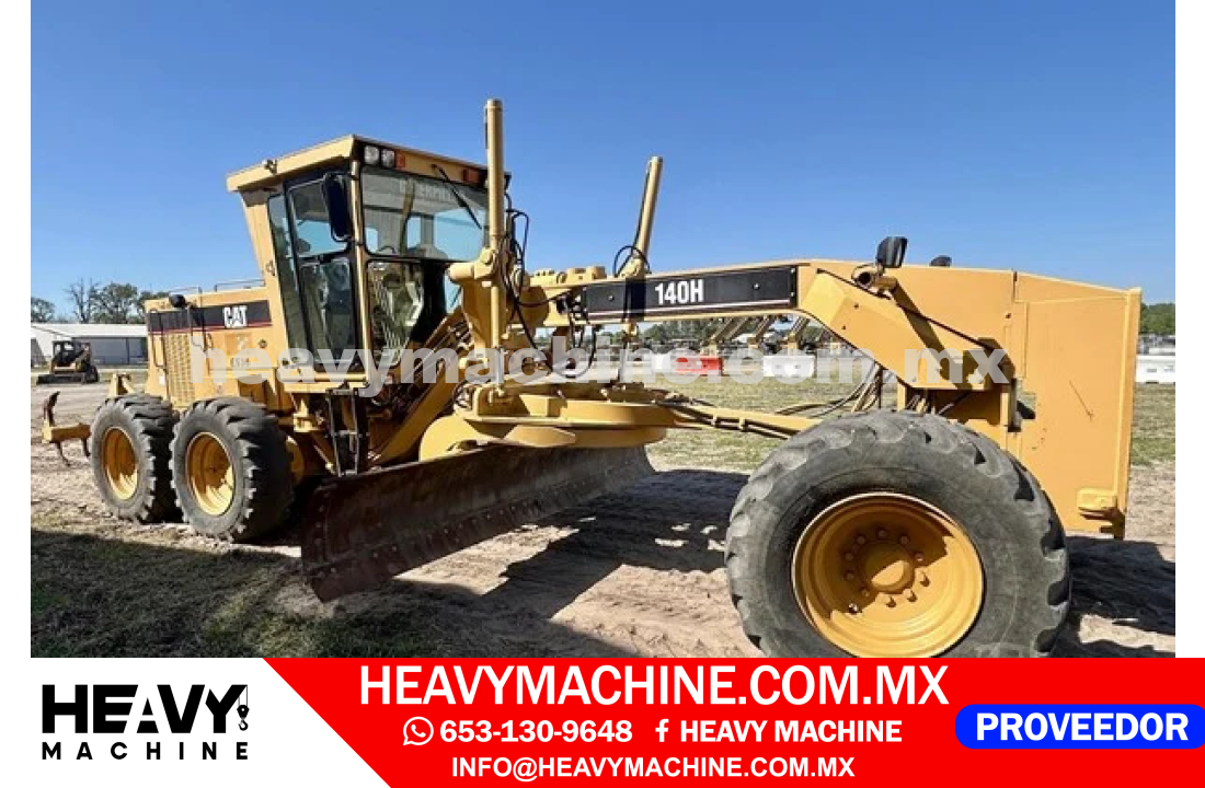 Maquinaria Pesada Motoconformadora 2001 CAT 140H