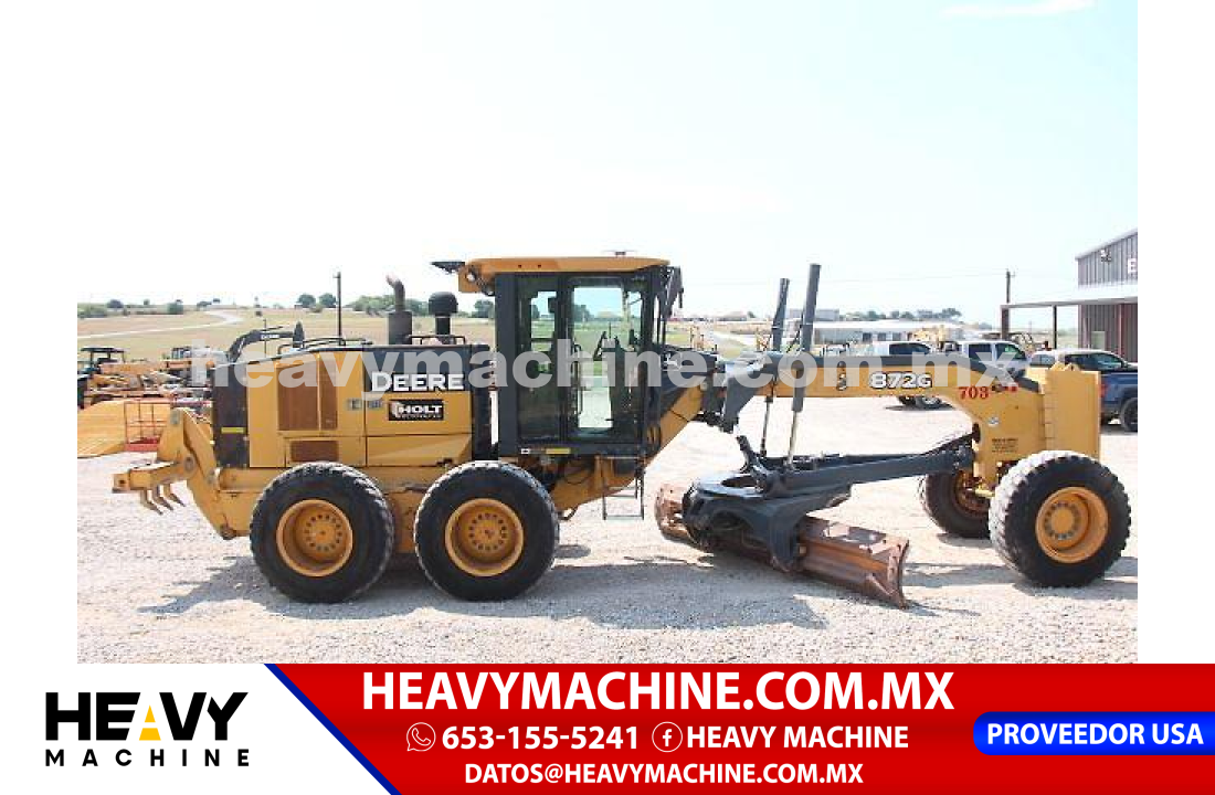 Maquinaria Pesada Motoconformadora 2009 JOHN DEERE 872G