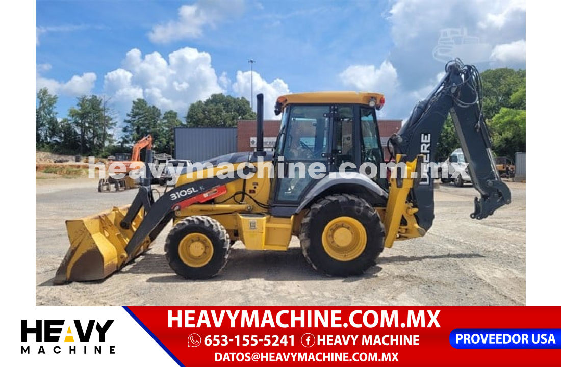 Maquinaria Pesada Retroexcavadora 2016 John Deere 310SL