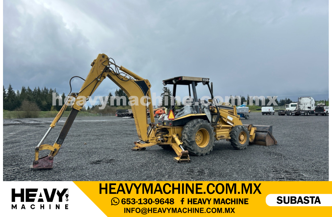 Maquinaria Pesada Retroexcavadora 1995 CAT 416B