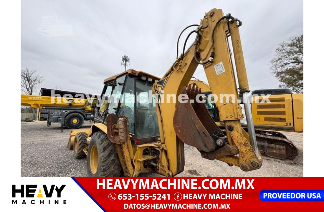 Maquinaria Pesada Retroexcavadora 2003 Caterpillar 420D