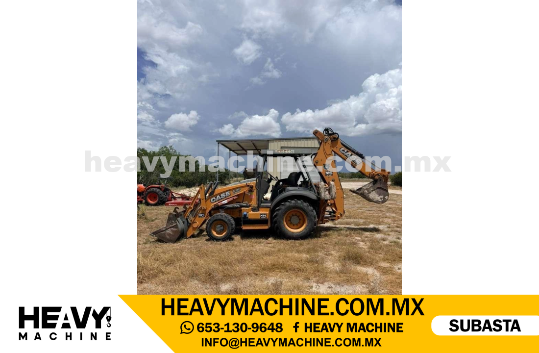 Maquinaria Pesada Retroexcavadora 2015 CASE 580 Super N