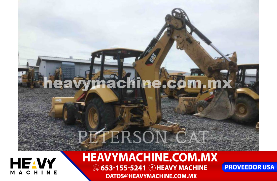 Maquinaria Pesada Retroexcavadora 2017 Caterpillar 420F2