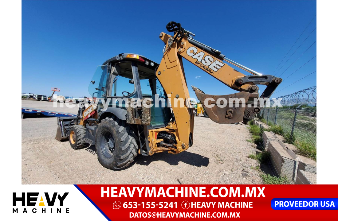 Maquinaria Pesada Retroexcavadora 2018 Case 580N