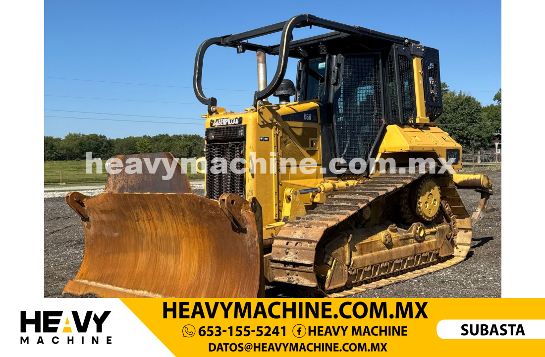 Maquinaria Pesada Topador frontal (Dozer) 2009 Caterpillar D6N XL dozer